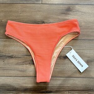 NWT Zulu & Zephyr skimpy high waist bottoms - 8